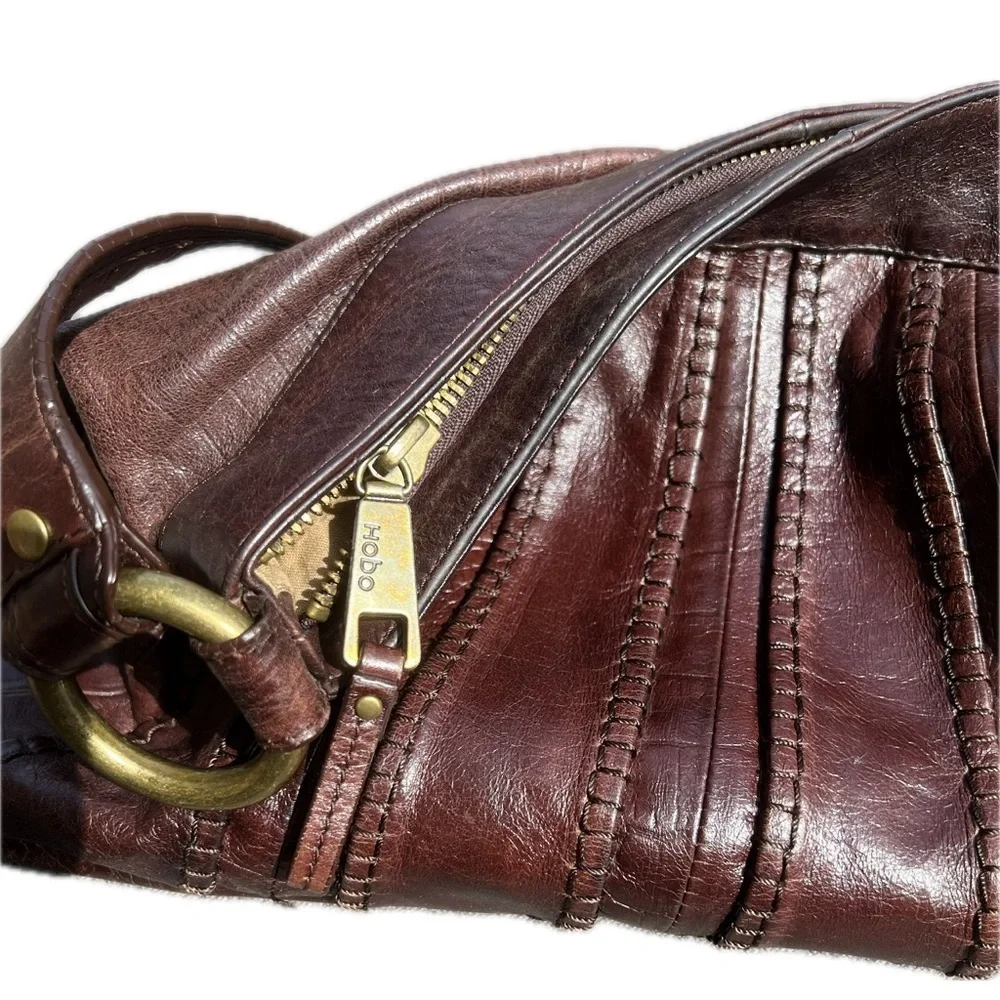 Hobo International Pleated Leather Bag